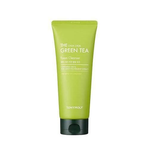 TONYMOLY The Chok Chok Green Tea Foam Cleanser 200ml [US, Japan, Germany, India, UK, Uae, France, Italy, Brazil, Canada, Russia, South Africa, Australia, Kuwait, Mexico, Indonesia, Netherlands, Saudi Arabia, UKRAIN, Finland, POLAND, Singapore, Malaysia ]