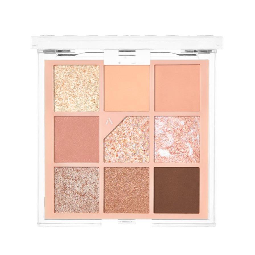 UNLEASHIA Glitterpedia Eye Palette 6.6g #N°3 All Of Coral Pink [US, Japan, Germany, India, UK, Uae, France, Italy, Brazil, Canada, Russia, South Africa, Australia, Kuwait, Mexico, Indonesia, Netherlands, Saudi Arabia, UKRAIN, Finland, POLAND, Singapore, Malaysia ]