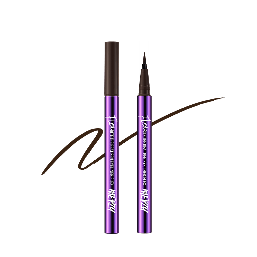 MERZY BITE THE BEAT PEN EYELINER FLEX 0.6g (3 Colors)