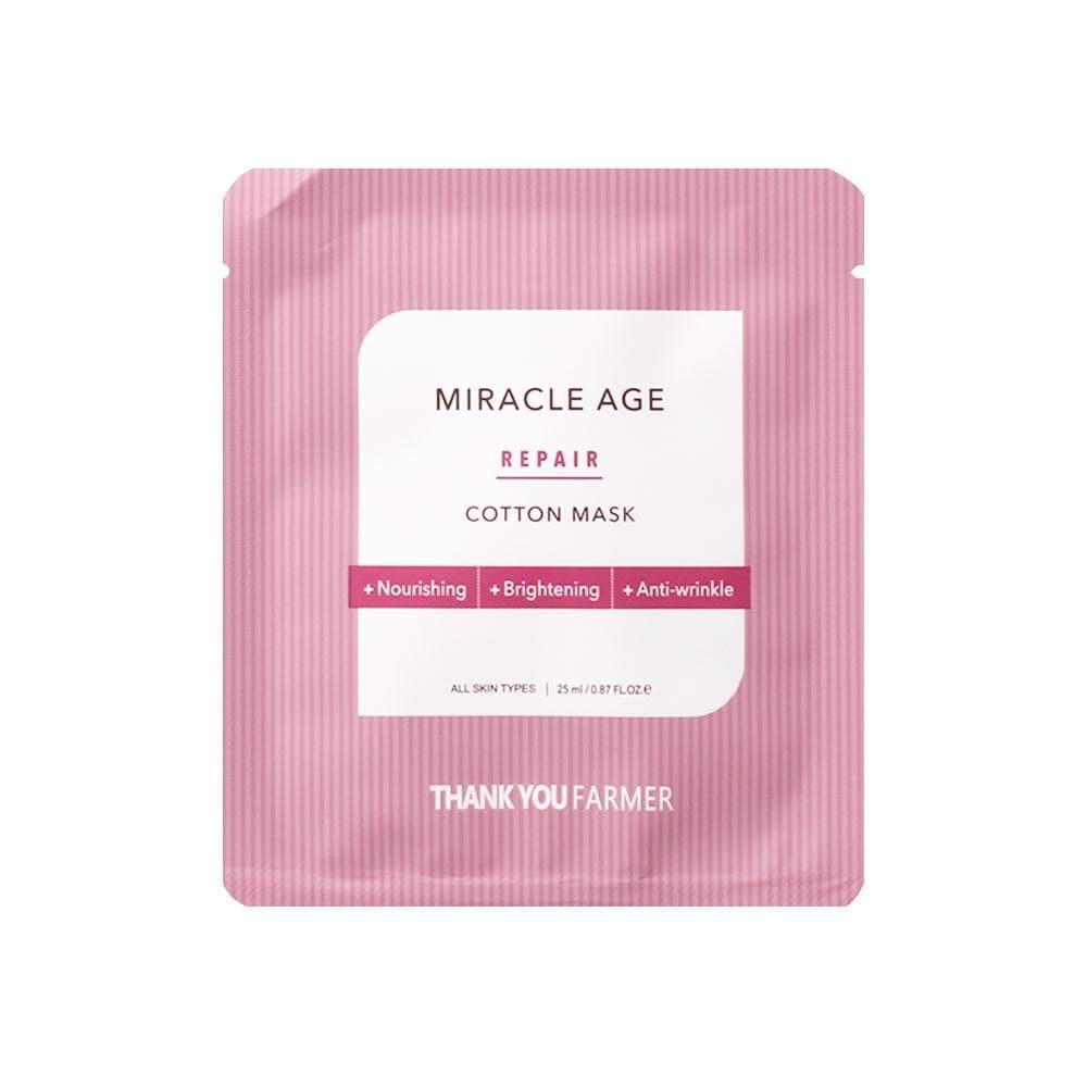 [THANK YOU FARMER] Miracle Age Repair Cotton Mask 25ml X 1ea