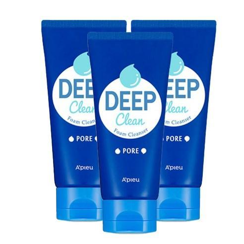 A'pieu Deep Clean Foam Cleanser Pore 130ml X 3ea