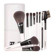 CORINGCO ASH BROWN PROFESSIONAL 10 BRUSH SET