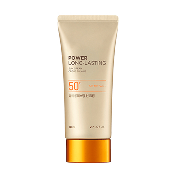 THE FACE SHOP Power Long- Lasting Sun Cream 80ml [US, Japan, Germany, India, UK, Uae, France, Italy, Brazil, Canada, Russia, South Africa, Australia, Kuwait, Mexico, Indonesia, Netherlands, Saudi Arabia, UKRAIN, Finland, POLAND, Singapore, Malaysia ]