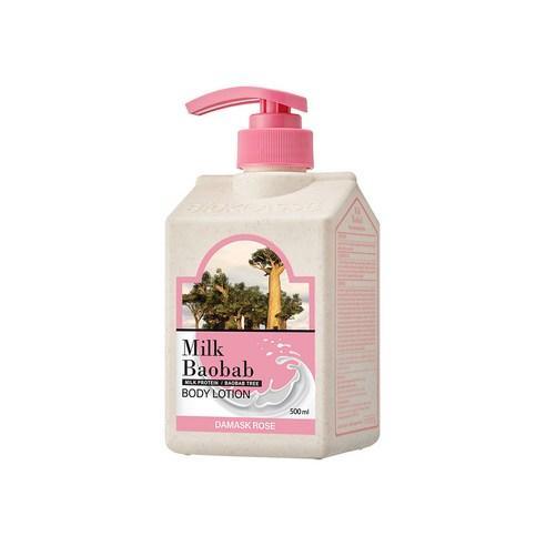 BIOKLASSE MILK BAOBAB Body Lotion 500ml - Damask Rose