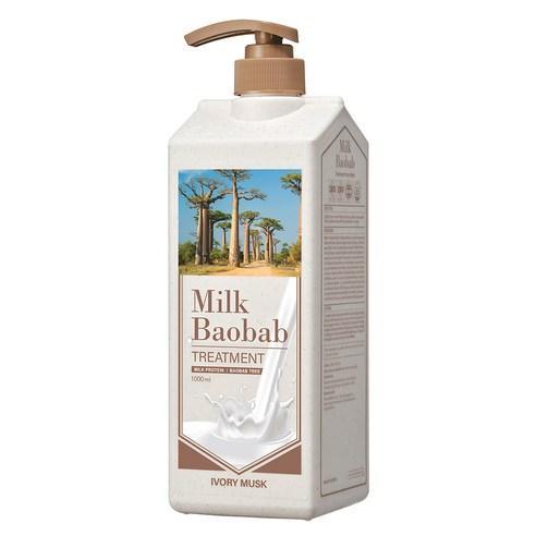 BIOKLASSE MILK BAOBAB Hair Treatment 1000ml - Ivory Musk