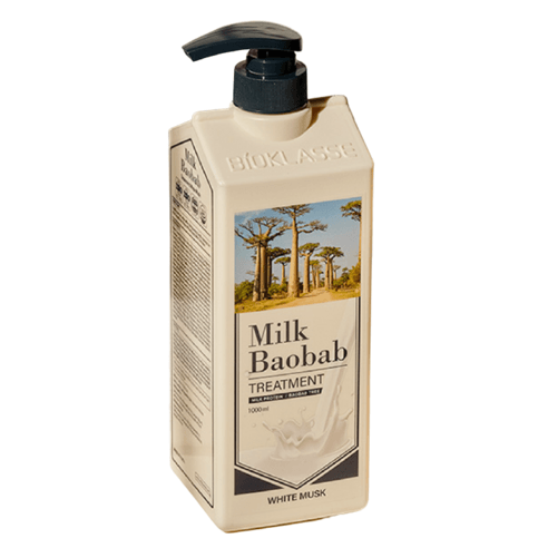 BIOKLASSE MILK BAOBAB Hair Treatment 1000ml - White Musk