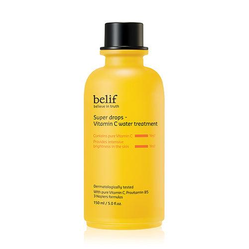 belif Super Drops Vitamin C Water Treatment 150ml [US, Japan, Germany, India, UK, Uae, France, Italy, Brazil, Canada, Russia, South Africa, Australia, Kuwait, Mexico, Indonesia, Netherlands, Saudi Arabia, UKRAIN, Finland, POLAND, Singapore, Malaysia ]