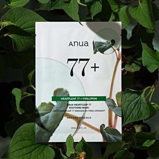 Anua Heartleaf 77% Soothing Sheet Mask - 10 Pack