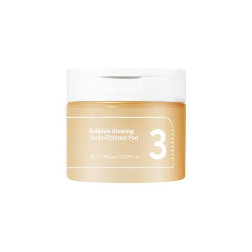 numbuzin No.3 Radiance Glowing Jumbo Essence Pad 70P