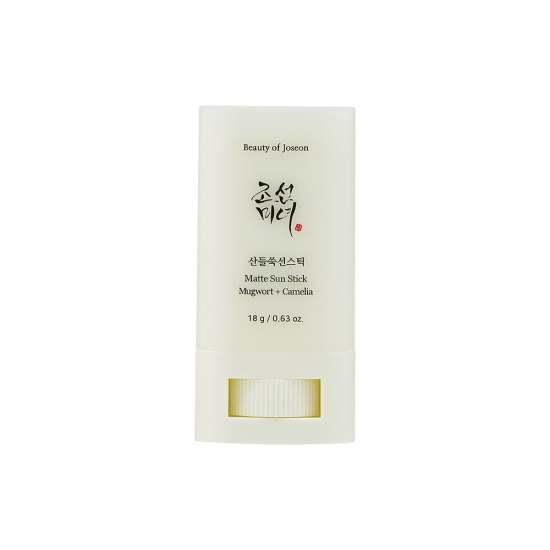 Beauty of Joseon Matte Sun Stick: Mugwort + Camellia 18g (SPF50+ PA++++)