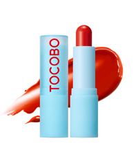 TOCOBO Glass Tinted Lip Balm 3.5g #013 Tangerine Red [US, Japan, Germany, India, UK, Uae, France, Italy, Brazil, Canada, Russia, South Africa, Australia, Kuwait, Mexico, Indonesia, Netherlands, Saudi Arabia, UKRAIN, Finland, POLAND, Singapore, Malaysia ]