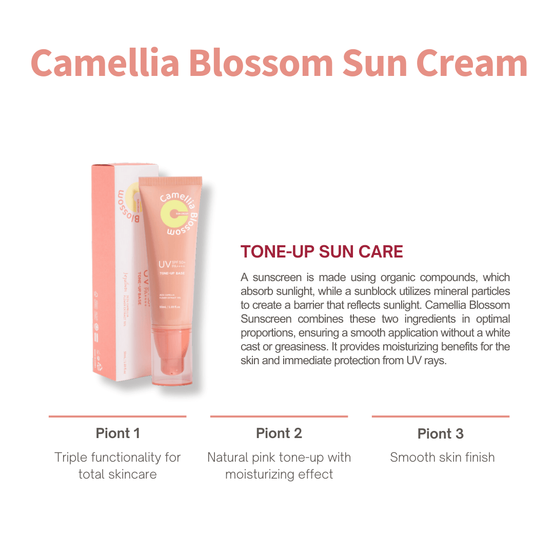 [JEJU INDI] Blossom Sun Cream 50ml