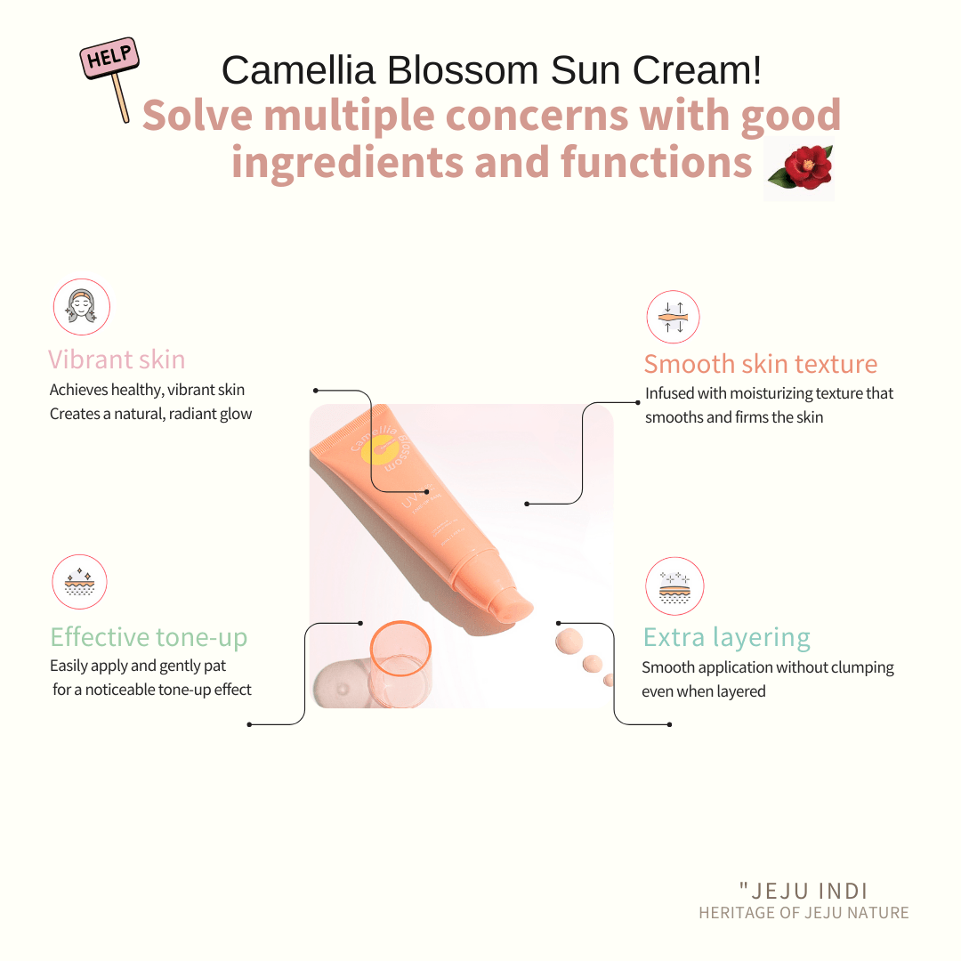 [JEJU INDI] Blossom Sun Cream 50ml