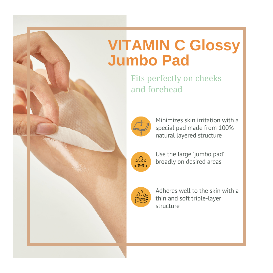 [JEJU INDI] Vitamin C Glossy Jumbo Pad 160ml