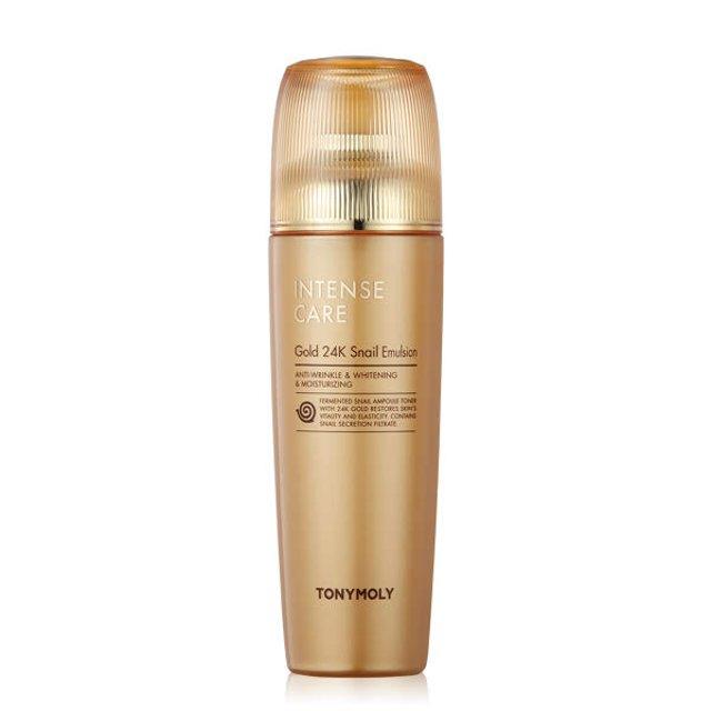 TONYMOLY Intense Care Gold 24K Snail Emulsion 140ml (Copy) - KimYoung K-beauty Shop