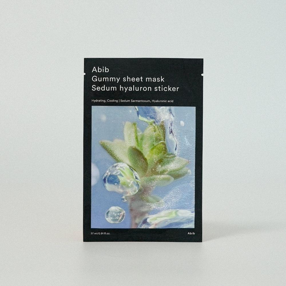 Abib Gummy Sheet Mask Sedum Hyaluron Sticker 27ml X 10pc