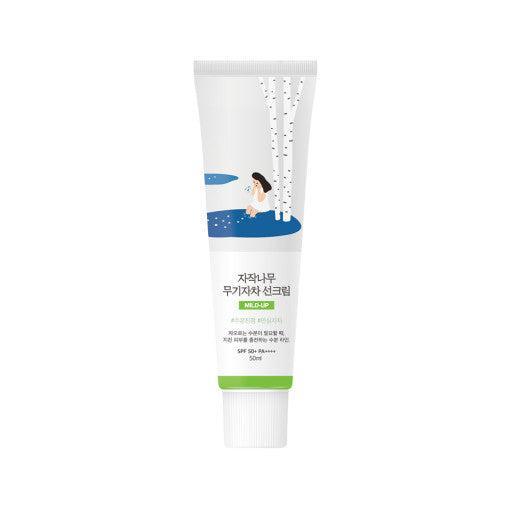 Round Lab Birch Moisturizing Mild-Up Sunscreen 50ml (SPF 50+ PA++++) (Copy) - KimYoung K-beauty Shop