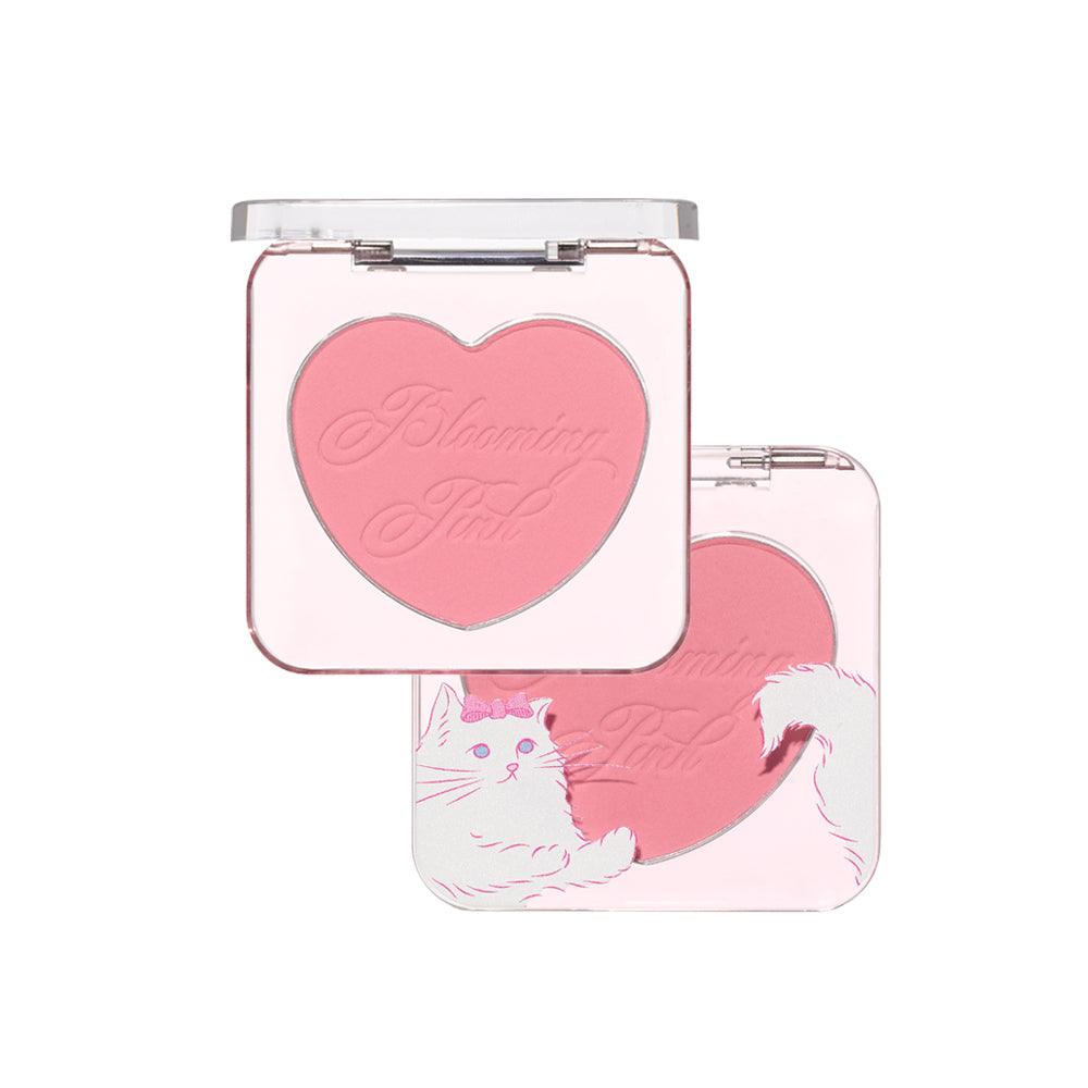 ETUDE Pink Shy Heart Pop Blusher 4g [US, Japan, Germany, India, UK, Uae, France, Italy, Brazil, Canada, Russia, South Africa, Australia, Kuwait, Mexico, Indonesia, Netherlands, Saudi Arabia, UKRAIN, Finland, POLAND, Singapore, Malaysia ]
