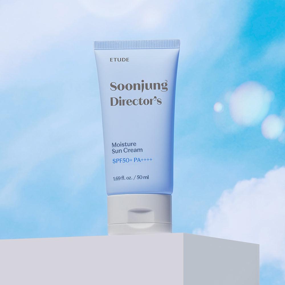 ETUDE Soonjung Director's Moisture Sun Cream SPF50+ PA++++, 50ml [US, Japan, Germany, India, UK, Uae, France, Italy, Brazil, Canada, Russia, South Africa, Australia, Kuwait, Mexico, Indonesia, Netherlands, Saudi Arabia, UKRAIN, Finland, POLAND, Singapore, Malaysia ]