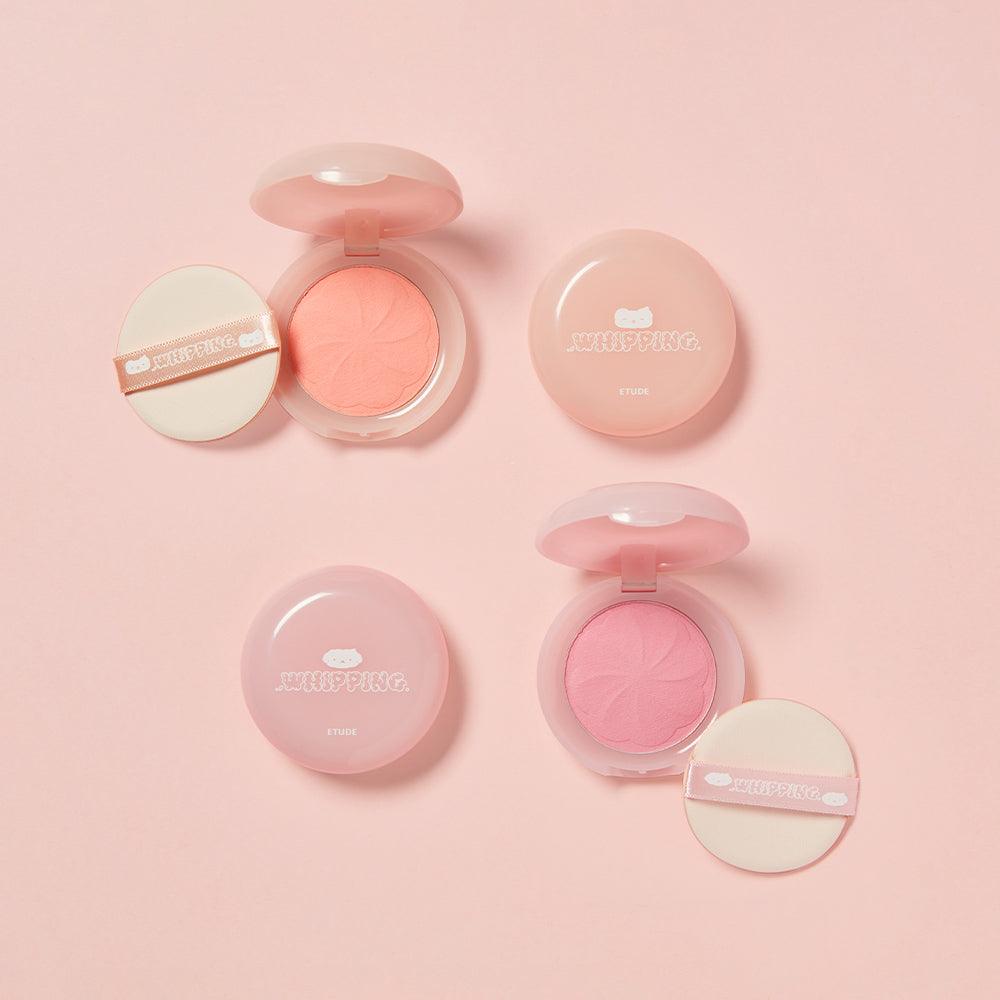 ETUDE Whipping Velvet Blusher 7g [US, Japan, Germany, India, UK, Uae, France, Italy, Brazil, Canada, Russia, South Africa, Australia, Kuwait, Mexico, Indonesia, Netherlands, Saudi Arabia, UKRAIN, Finland, POLAND, Singapore, Malaysia ]