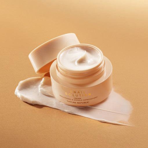 NATURE REPUBLIC Snail Solution Cream 52ml (Copy) - KimYoung K-beauty Shop