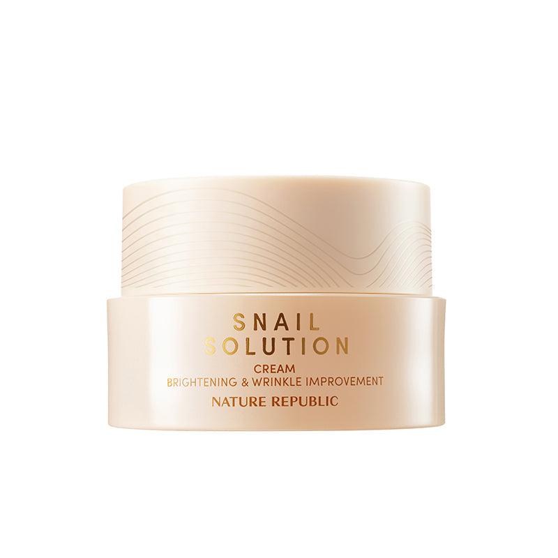 NATURE REPUBLIC Snail Solution Cream 52ml (Copy) - KimYoung K-beauty Shop