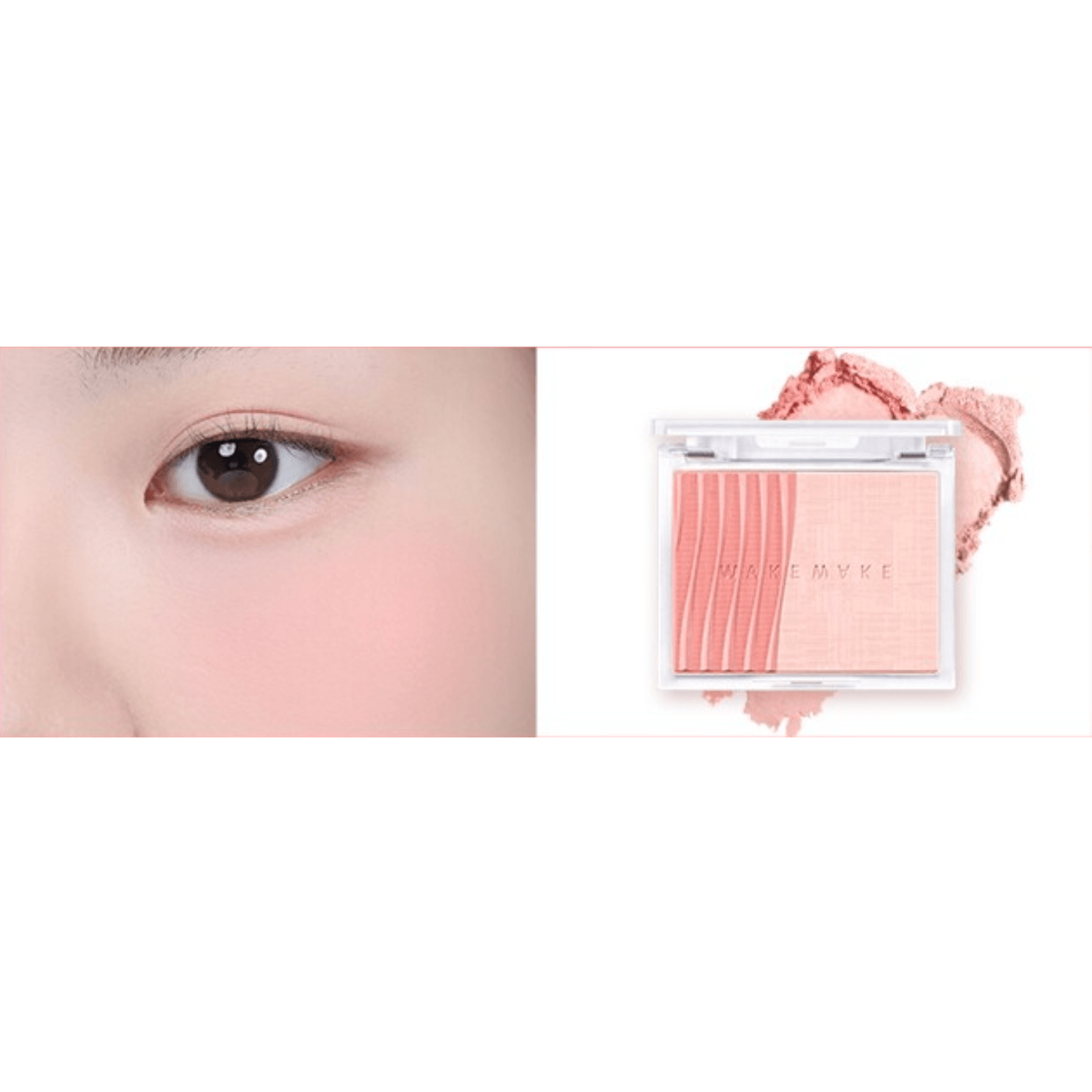 WAKEMAKE Sheer Layering Dual Blusher (5 Colours) Face Blush WAKEMAKE