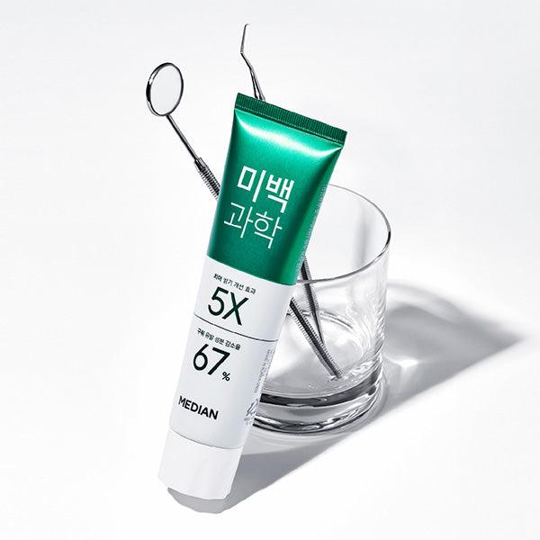 MEDIAN Whitening Science Toothpaste Plum Mint 100g*2 (Copy) - KimYoung K-beauty Shop