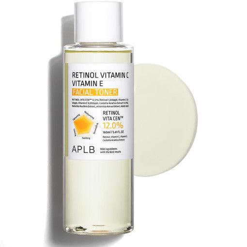 APLB Retinol + Vitamin C + E Facial Toner 160ml