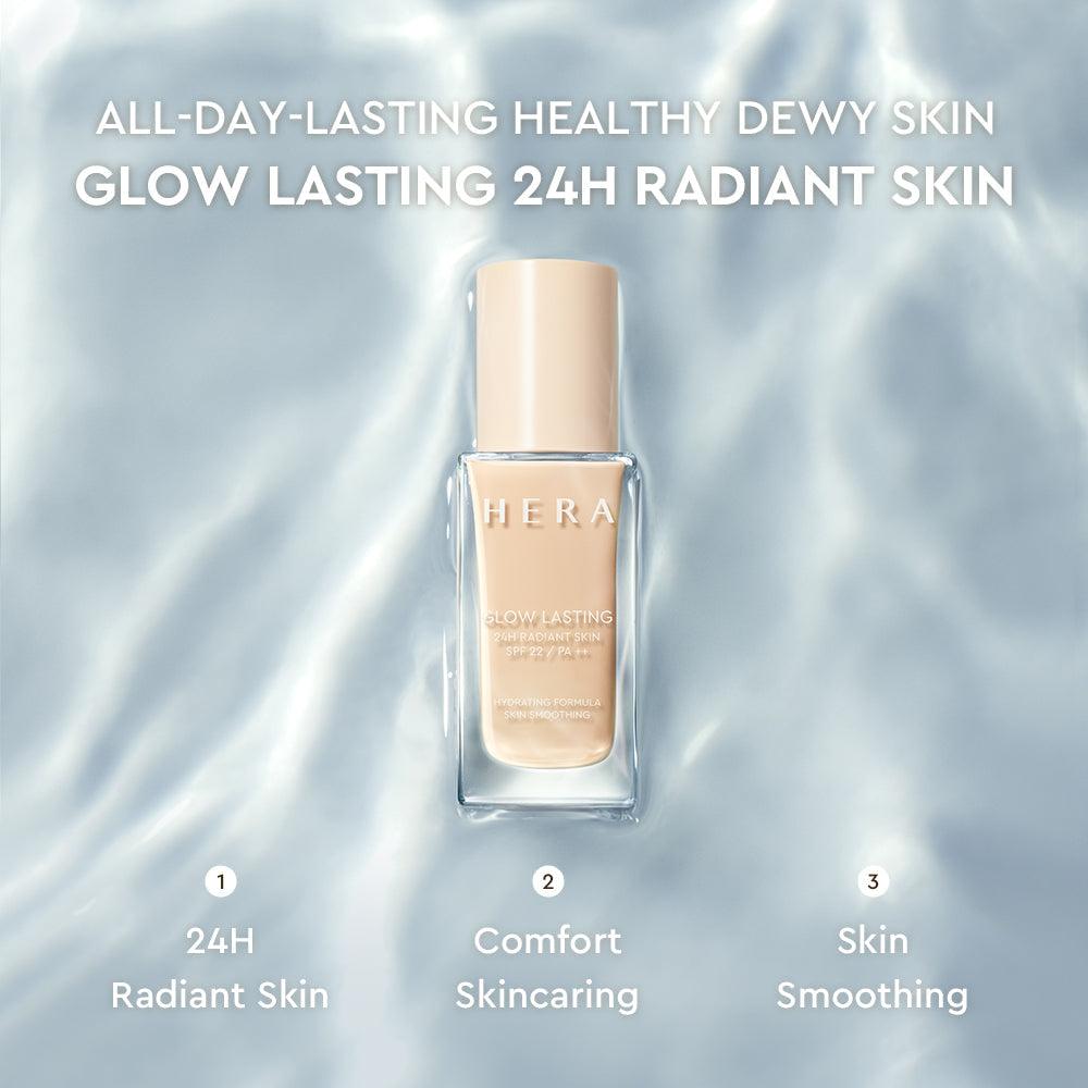 HERA Glow Lasting 24H Radiant Skin Foundation SPF22/PA++ 30g