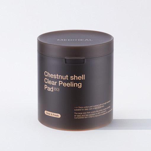 MEDIHEAL Chestnut Shell Clear Peeling Pad (60 Pads) (Copy) - KimYoung K-beauty Shop