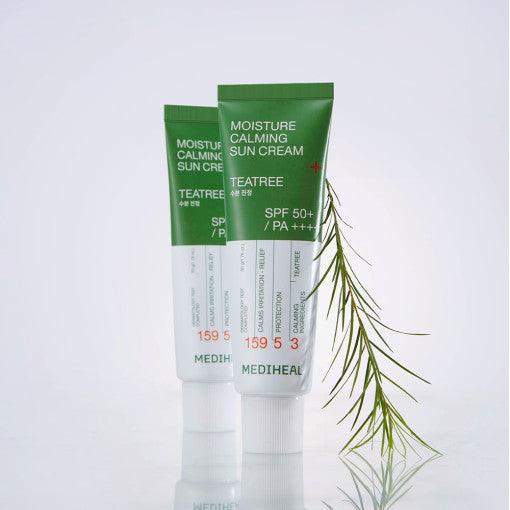 MEDIHEAL Moisture Calming Sun Cream Tea Tree 50ml (SPF 50+, PA++++)