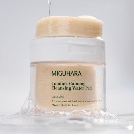 MIGUHARA Comfort Calming Cleansing Water Pad 70 pads 160ml