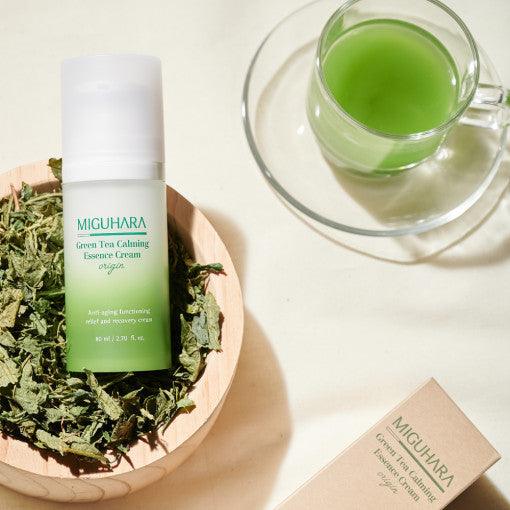 MIGUHARA Green Tea Calming Essence Cream Origin 80ml (Copy) - KimYoung K-beauty Shop