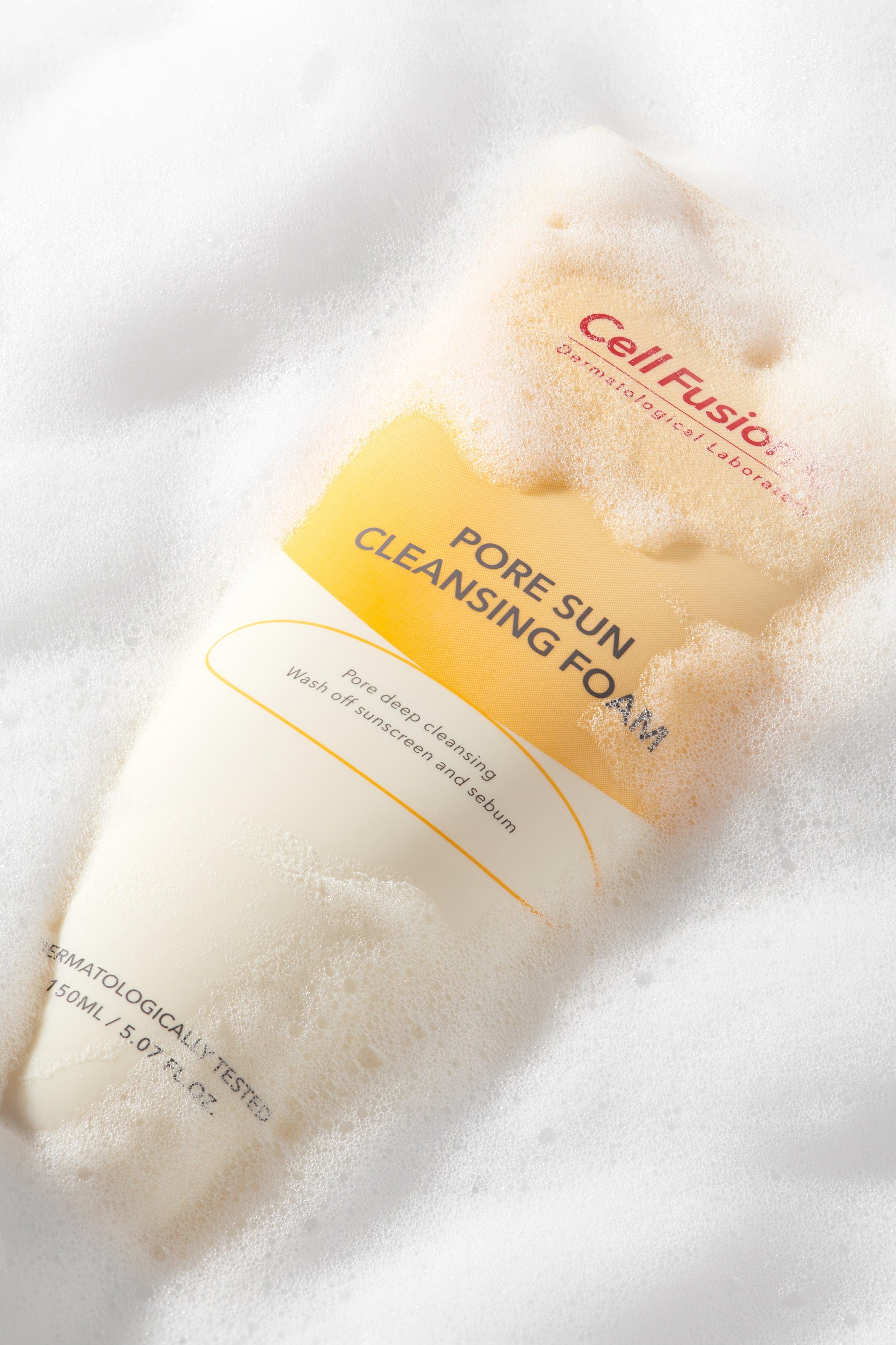 [Cell Fusion C] Pore Sun Cleansing Foam 150ml