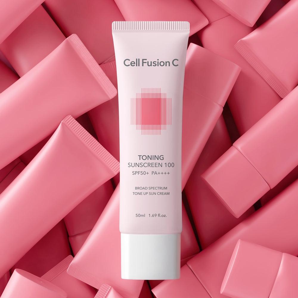 [Cell Fusion C] Toning Sunscreen SPF 50+ / PA++++ 50ml