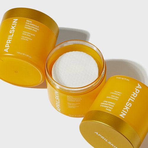 APRILSKIN Calendula PHA Hyaluronic Toner Pads