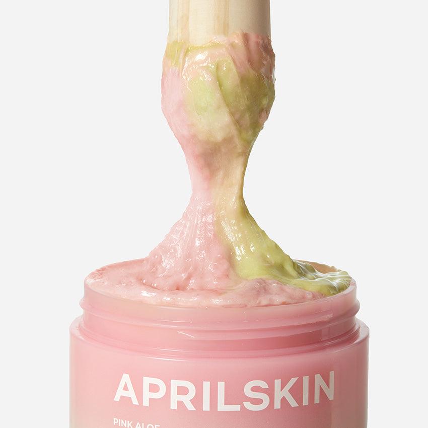 APRILSKIN Pink Aloe Mask-to-Foam Soothing Cleanser 120g