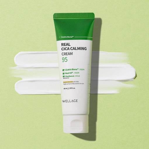 WELLAGE Real Cica Calming 95 Cream 80ml Cream WELLAGE