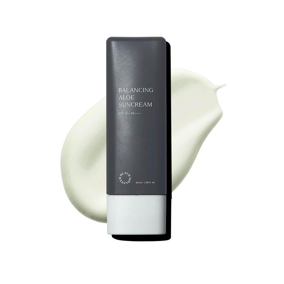 BLACK MONSTER Balancing Aloe Sun Cream 50ml - KimYoung K-beauty Shop