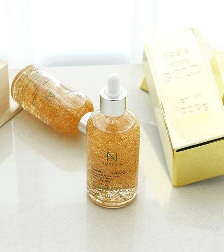 AMPLE:N 24K Gold Shot Ampoule 100ml - KimYoung K-beauty Shop