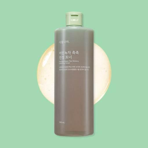 Shingmulnara Young Green Tea Watery Calming Toner 500ml (Copy) - KimYoung K-beauty Shop