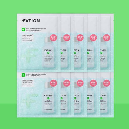 FATION Nosca9 Trouble Serum Mask Sheet 25mlX10ea