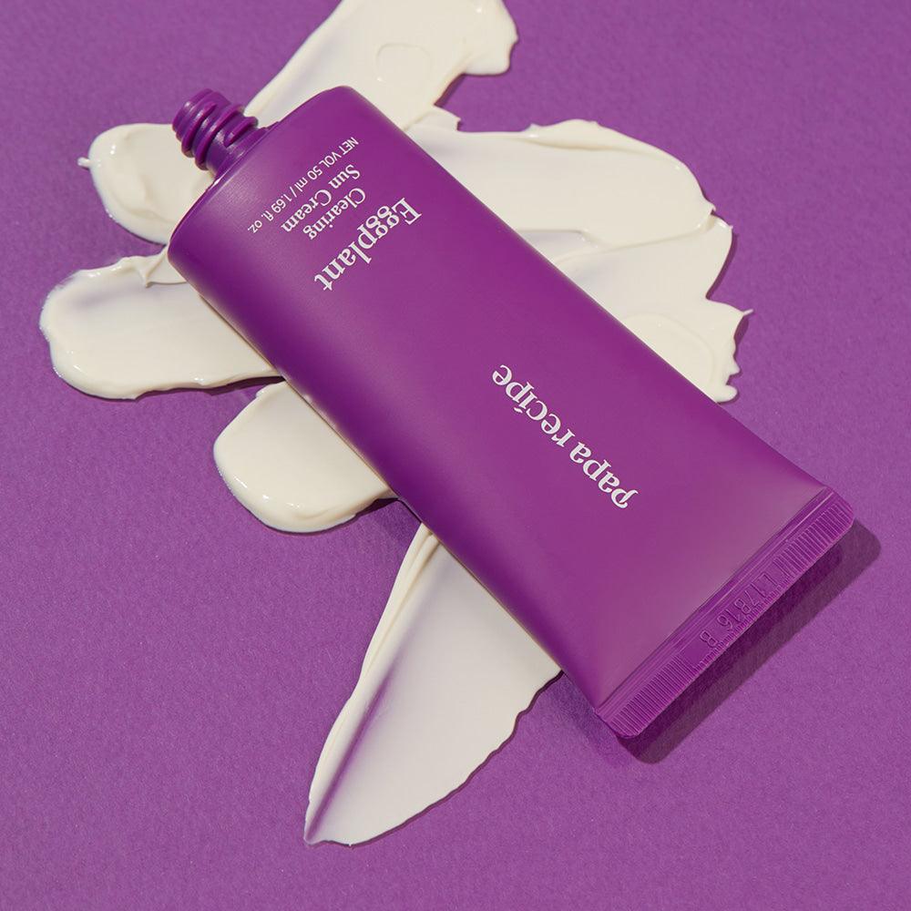 papa recipe Eggplant Clearing Sun Cream 50ml (SPF 50+ PA++++)