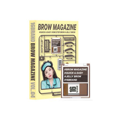 16BRAND 16 Brow Magazine Eyebrow (3 colors)