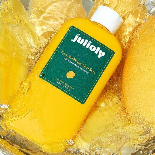 julioly Drop the Mango Hair Shot Silk Keratin Repair Treatment 300ml - KimYoung K-beauty Shop