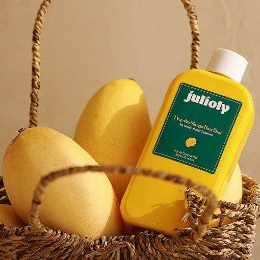 julioly Drop the Mango Hair Shot Silk Keratin Repair Treatment 300ml - KimYoung K-beauty Shop