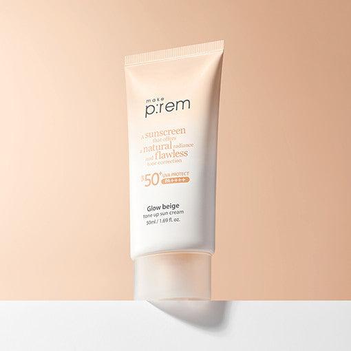 make p:rem Glow Beige Tone Up Sun Cream 50ml (Copy) - KimYoung K-beauty Shop