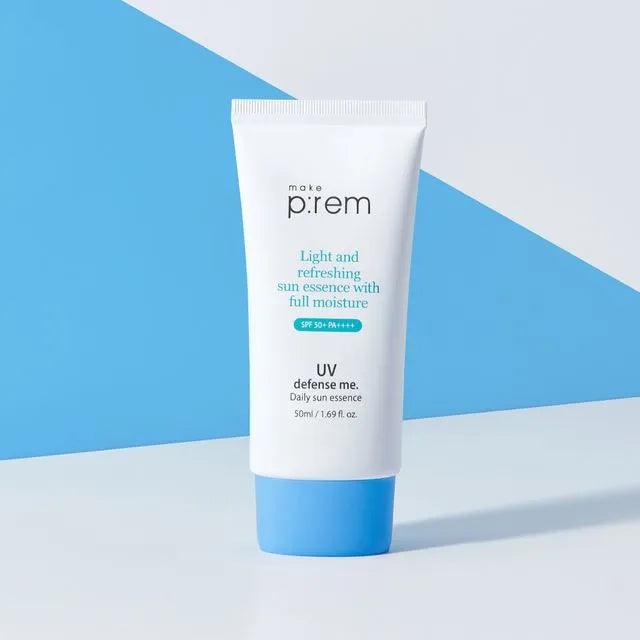 make p:rem UV Defense Me. Daily Sun Essence SPF 50+ PA++++ 50ml (Copy) - KimYoung K-beauty Shop