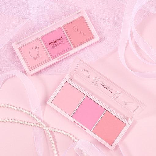 lilybyred Love Tarot Blusher Palette #02 Wish You Cool